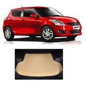 Trunk/Boot/Dicky PU Leatherette Mat for  Swift - beige